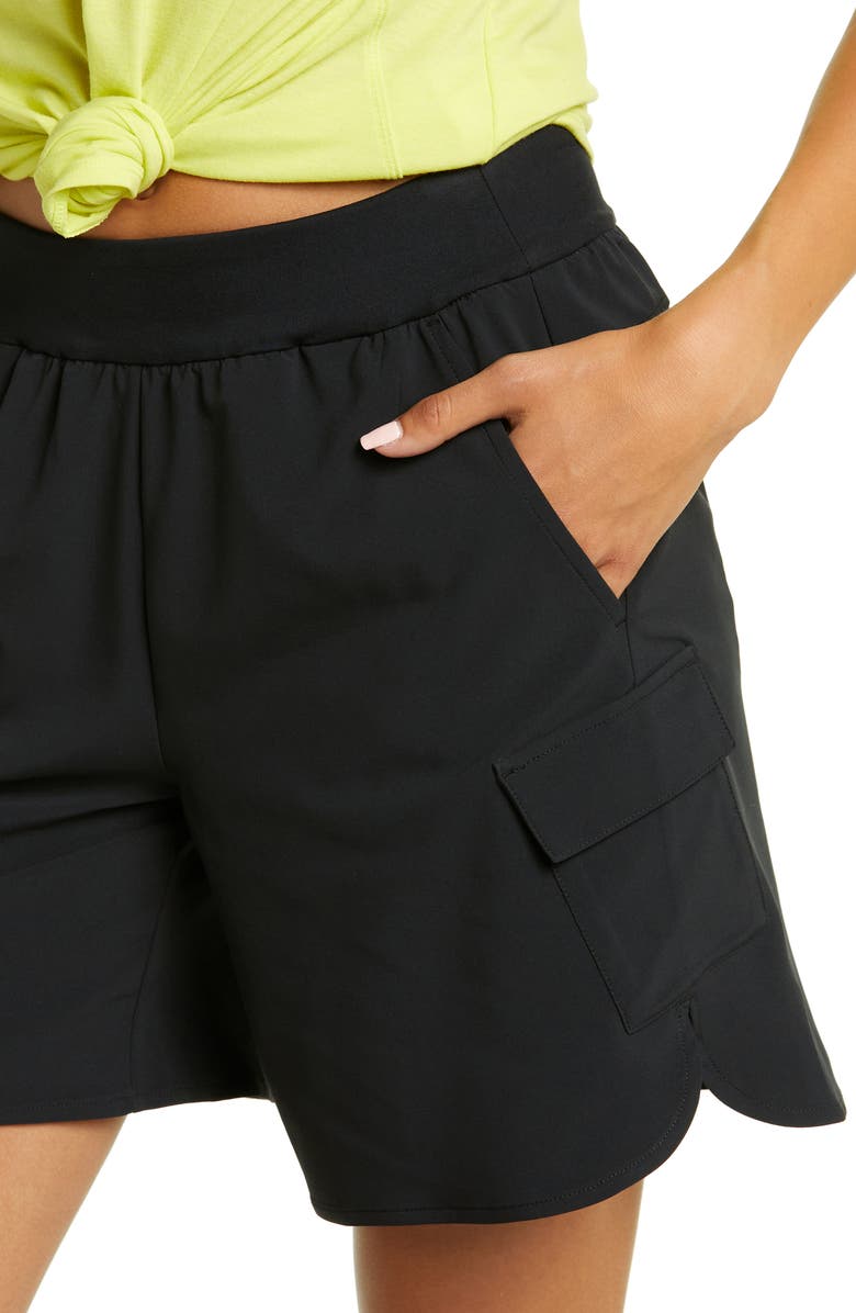 Zella Getaway Bermuda Shorts, Alternate, color, 