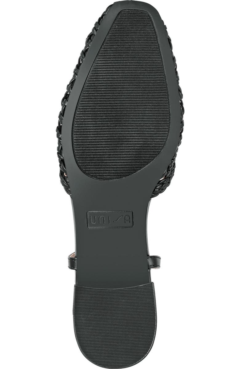 UNISA Braided Kitten Heel Slingback Ballet Flat, Alternate, color,