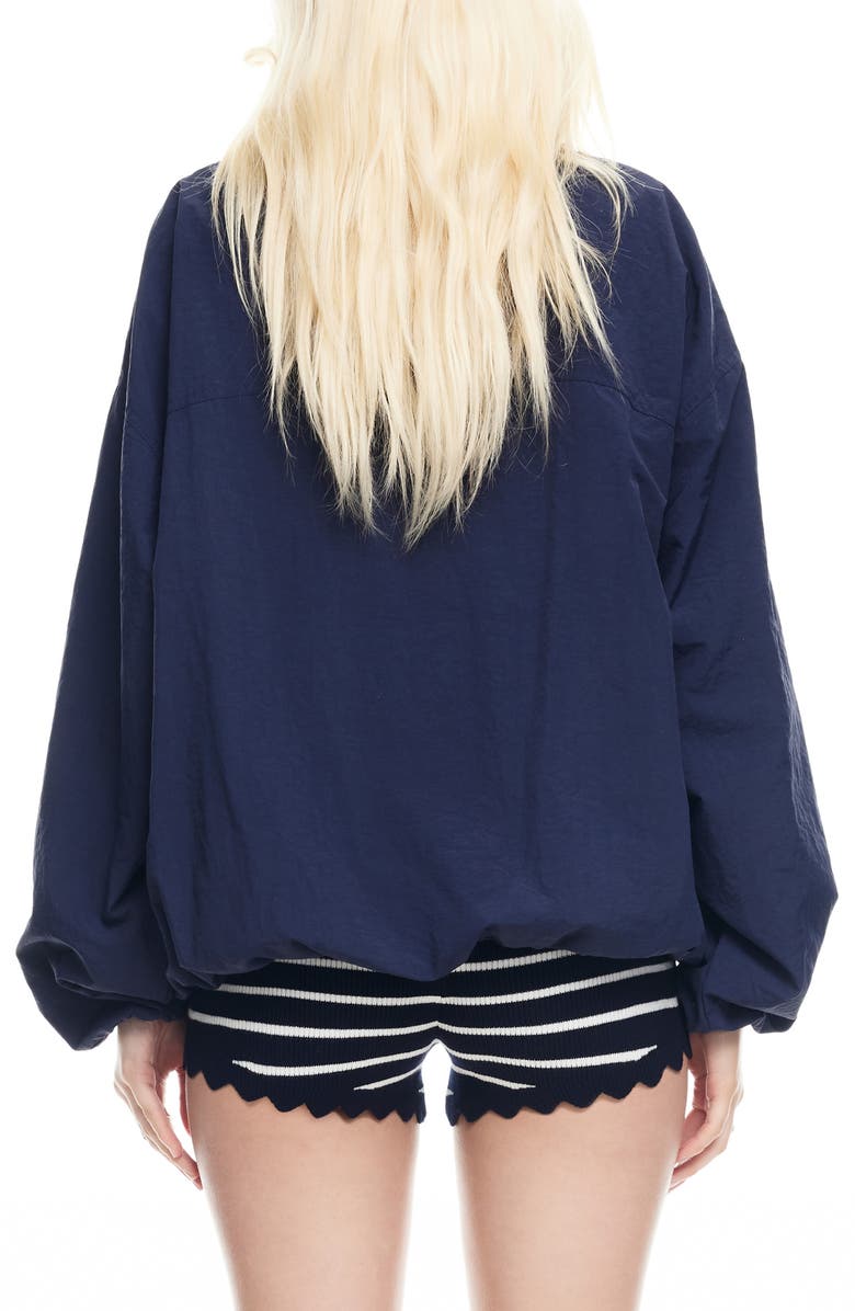 LIONESS Sweetness Track Top, Alternate, color, Navy