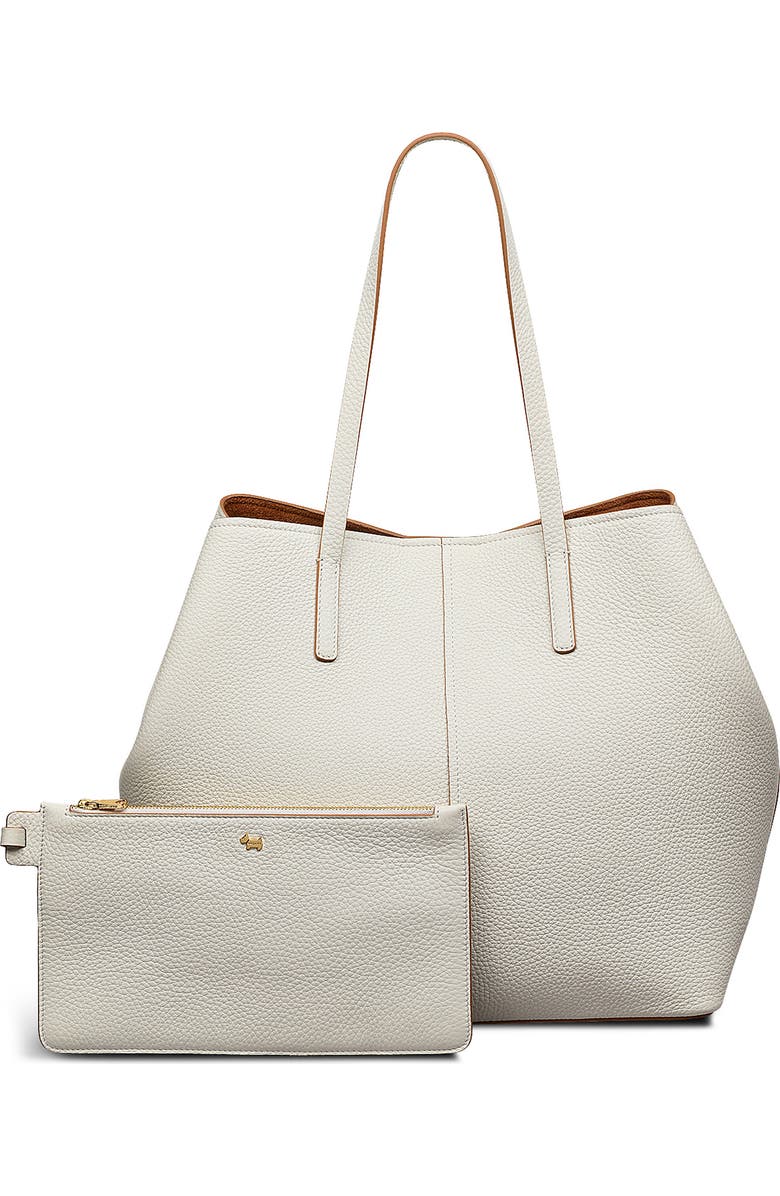 Radley Dukes Place Large Tote Bag & Pouch, Alternate, color, Chalk