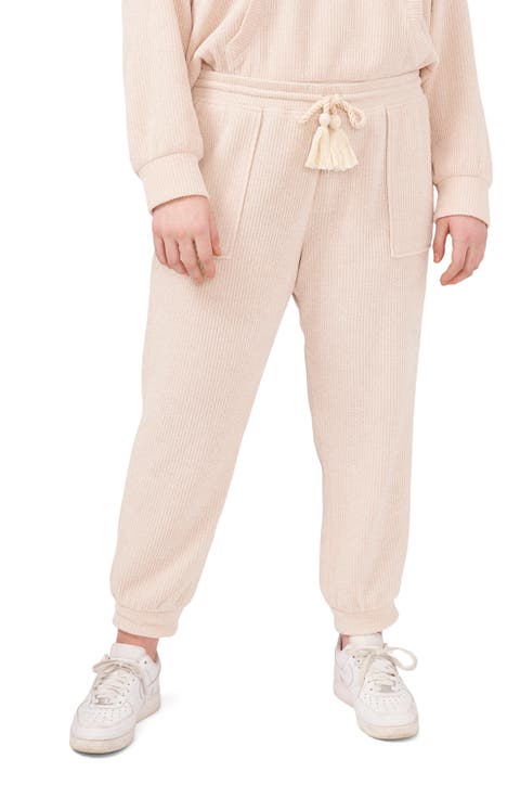 Tassel Tie Joggers (Plus Size)