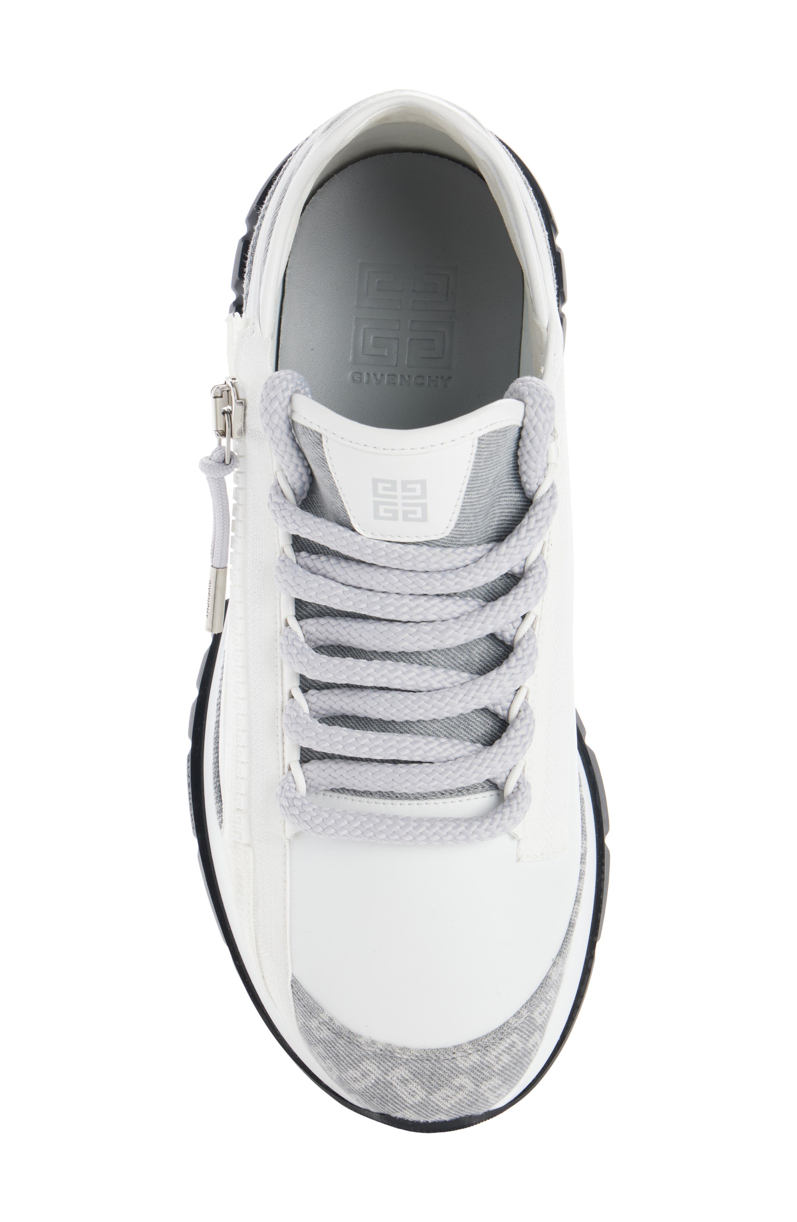Spectre Zip Sneaker, Alternate, color, GREY/ WHITE