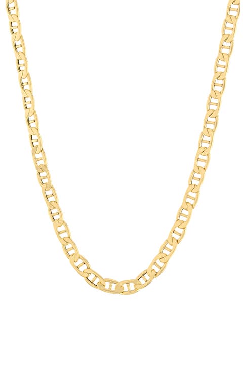 Anchor Chain Choker Necklace