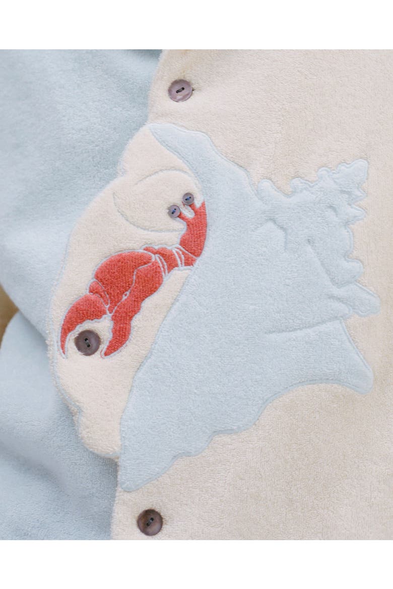 'Hermit Crabana' Cabana, Alternate, color, Pale Blue/Beige