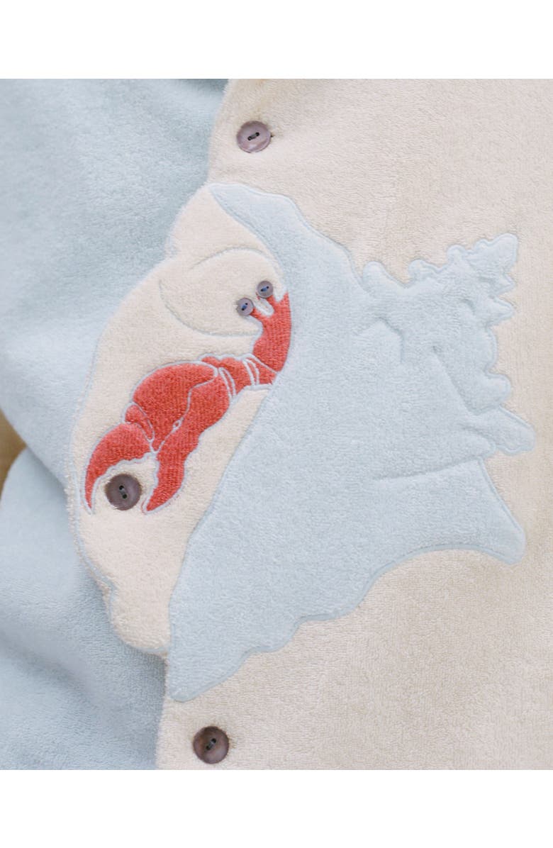 Tombolo 'Hermit Crabana' Cabana, Alternate, color, Pale Blue/Beige