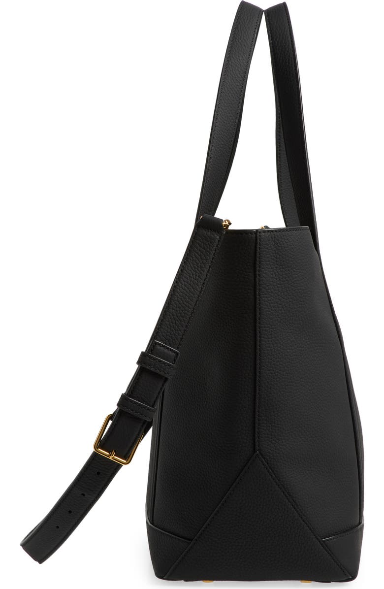 Veronica Beard Goody Grand Leather Tote Bag, Alternate, color,