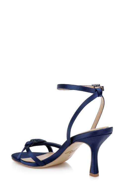 Jewel Badgley Mischka Fiji Ankle Strap Sandal In Multi