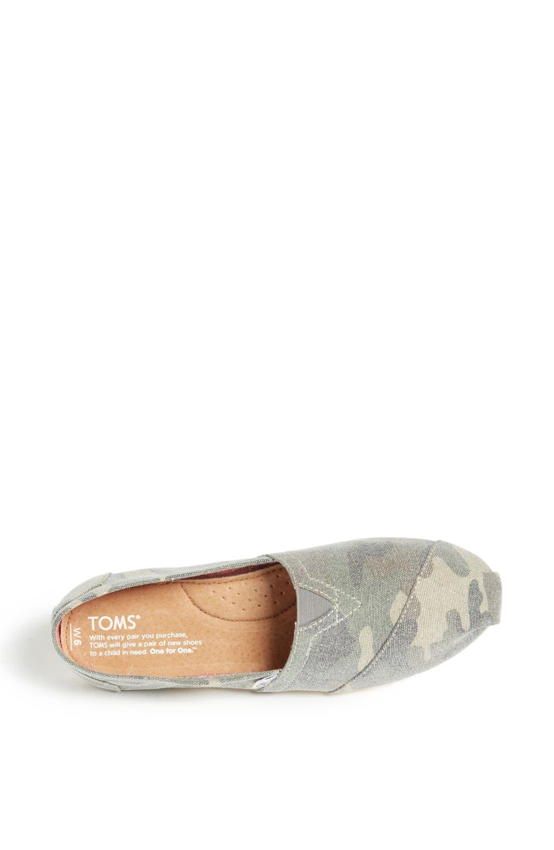 'Classic - Camo' Canvas Slip-On, Alternate, color, CAMO