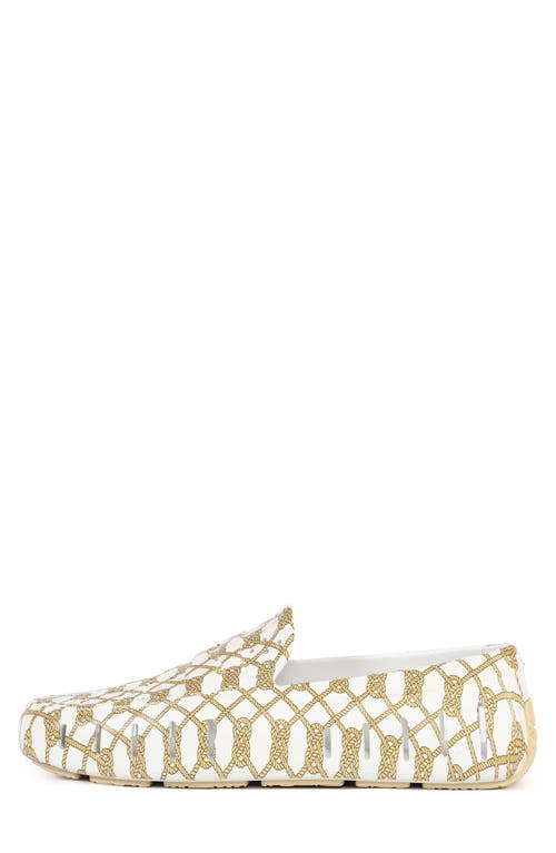 Floafers Country Club Molded Driver Loafer In Multi