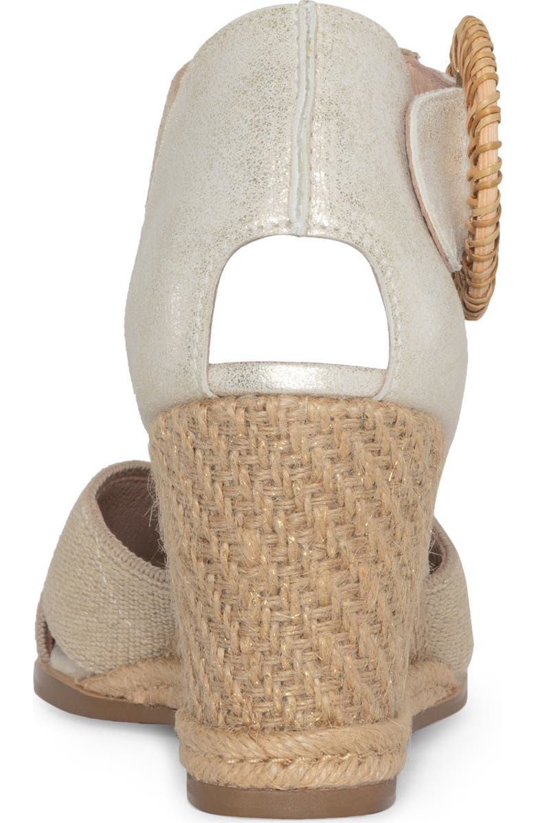 Donald Pliner Wedge Sandal, Alternate, color, Platino