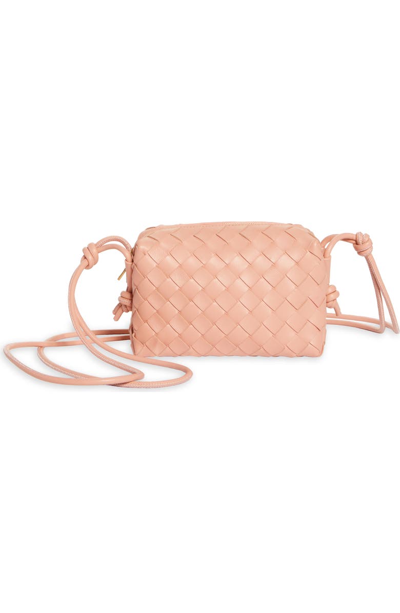 Bottega Veneta Small Candy Loop Intrecciato Leather Camera Bag, Main, color,