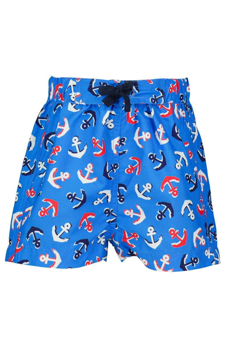 Rachel Riley Anchor Swim Shorts, Main, color, 