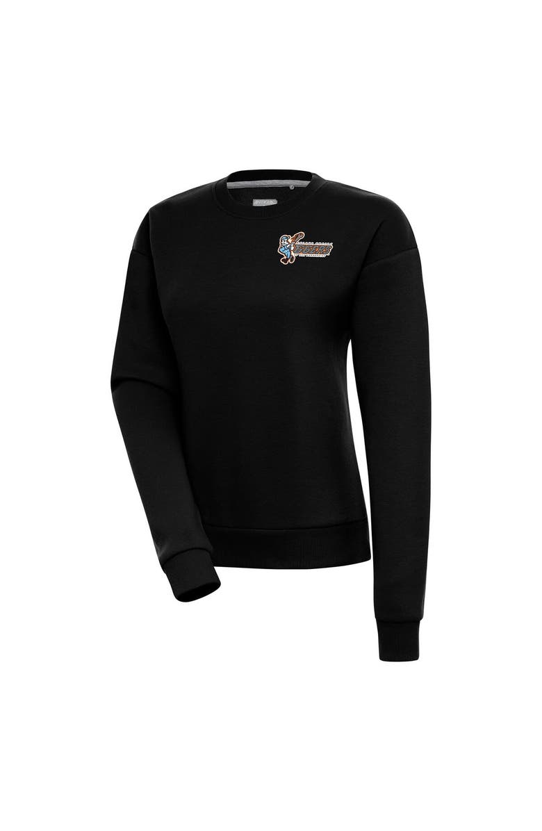 ANTIGUA Women's Antigua  Black Inland Empire 66ers Victory Pullover Sweatshirt, Main, color, 