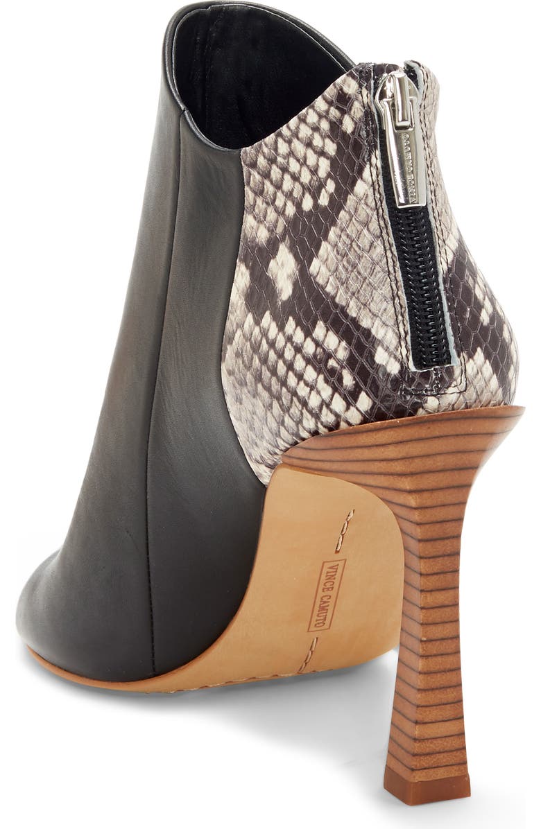 Vince Camuto Artiziana Open Toe Bootie, Alternate, color,