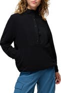 prAna Stretch Zion Fleece Half Snap Pullover