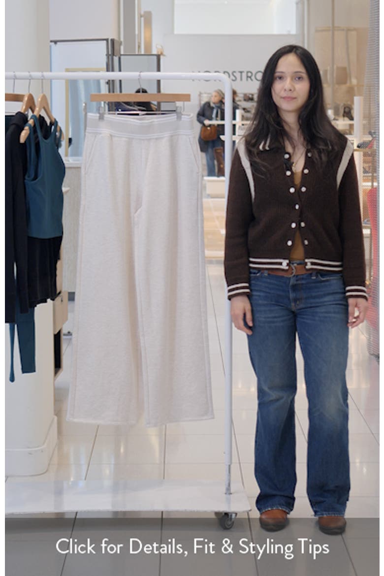 Cloud Fleece Clubside Wide Leg Pants video