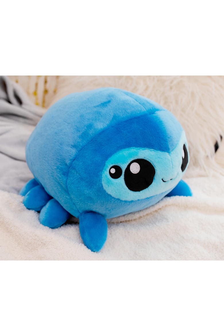 MochiOshis 12-Inch Character Plush Toy Animal Blue Spider | Wahiko Webboshi, Alternate, color, Blue