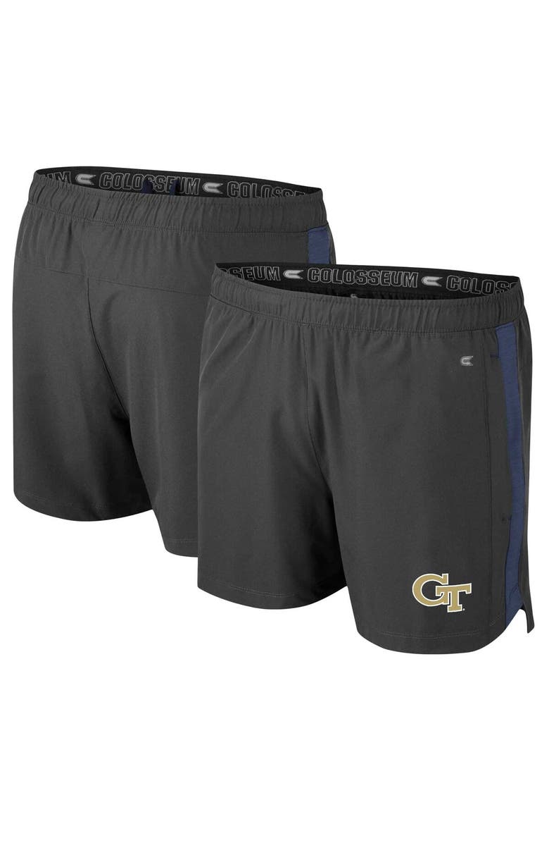 COLOSSEUM Men's Colosseum Charcoal Georgia Tech Yellow Jackets Langmore Shorts, Alternate, color, 