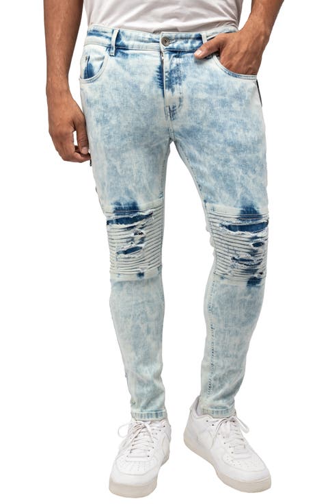 Flex Moto Skinny Jeans