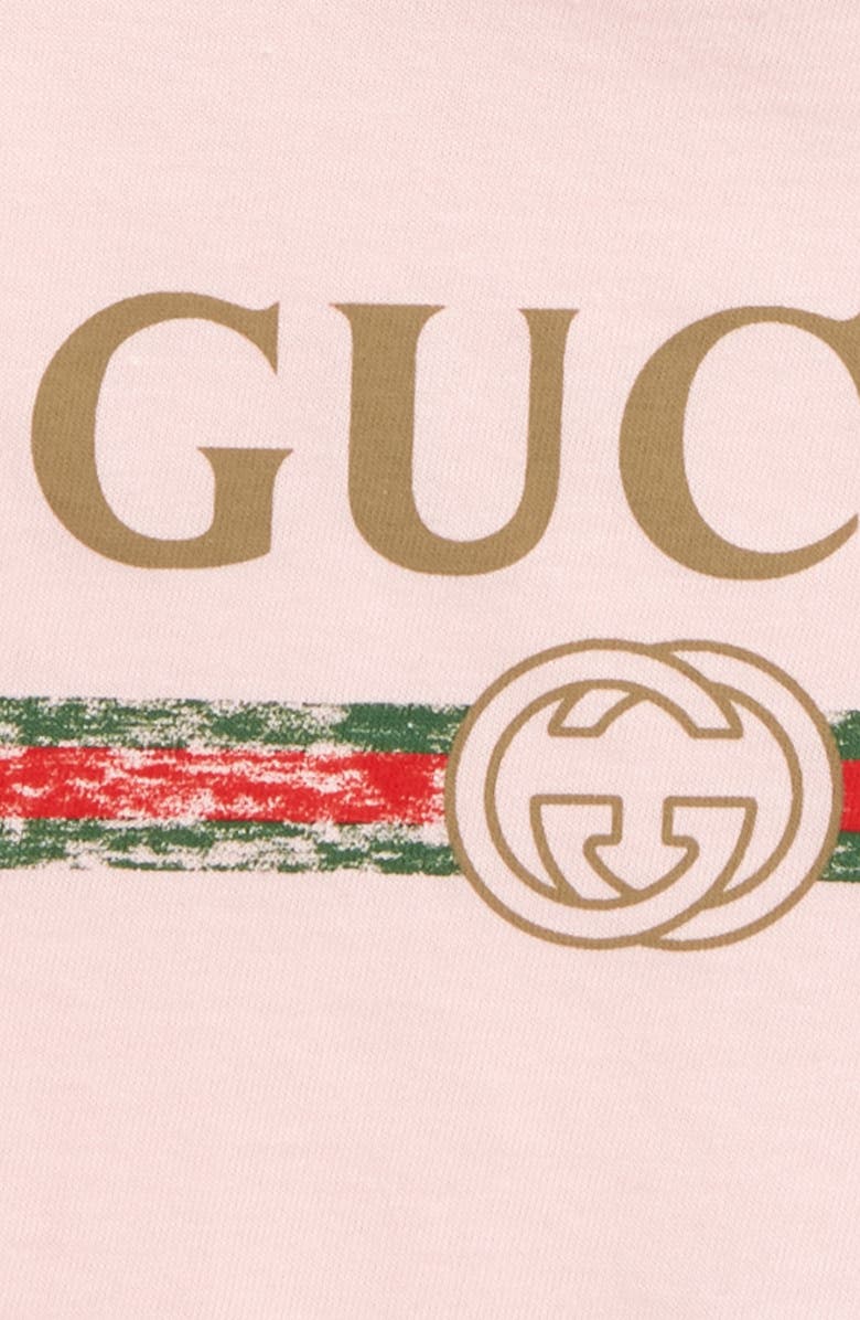 Gucci Logo Graphic Tee, Alternate, color,