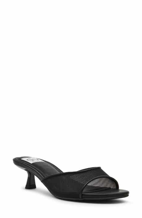 DV by Dolce Vita Dorthey Mesh Kitten Heel Sandal