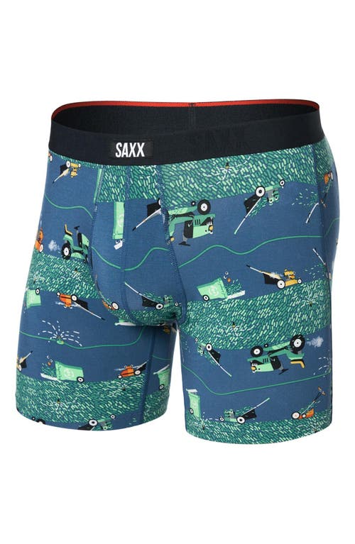 Saxx Vibe Xtra Super Soft Boxer Briefs In Blue