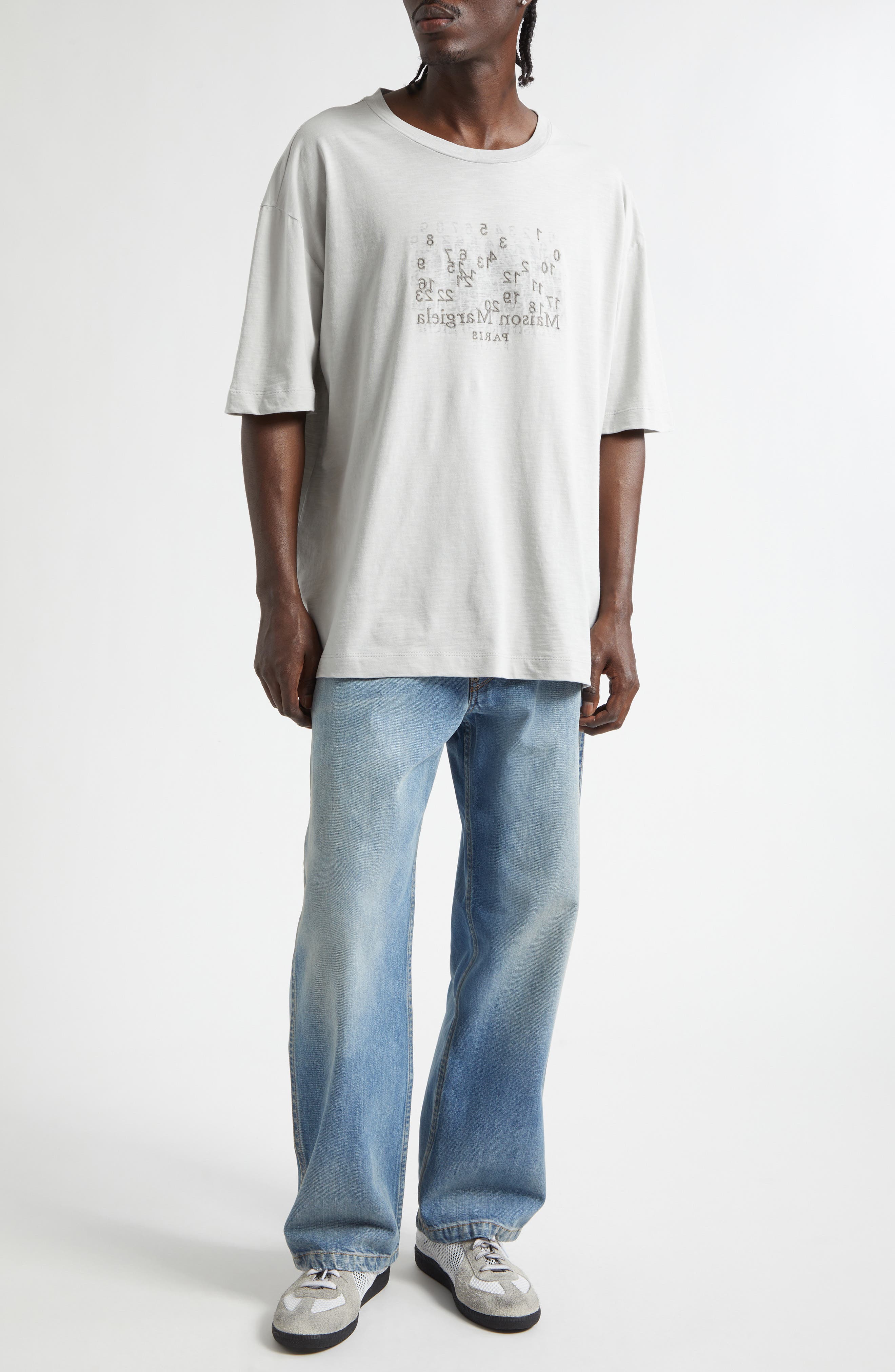 Numerical Logo Embroidered Graphic T-Shirt - image 2