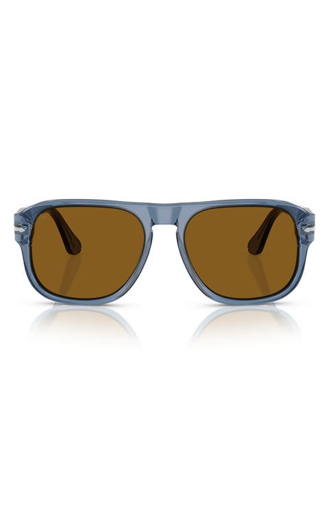 54mm Polarized Pillow Sunglasses