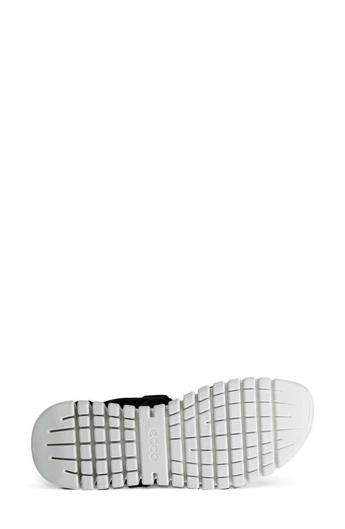 Ecco Gruuv Sol Sandal In Black