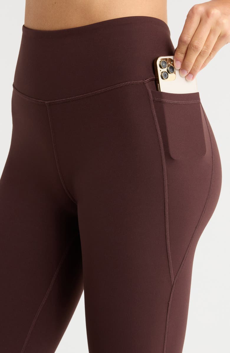 Sweaty Betty Ultimate Yoga Ankle Leggings, Alternate, color, Sable Brown