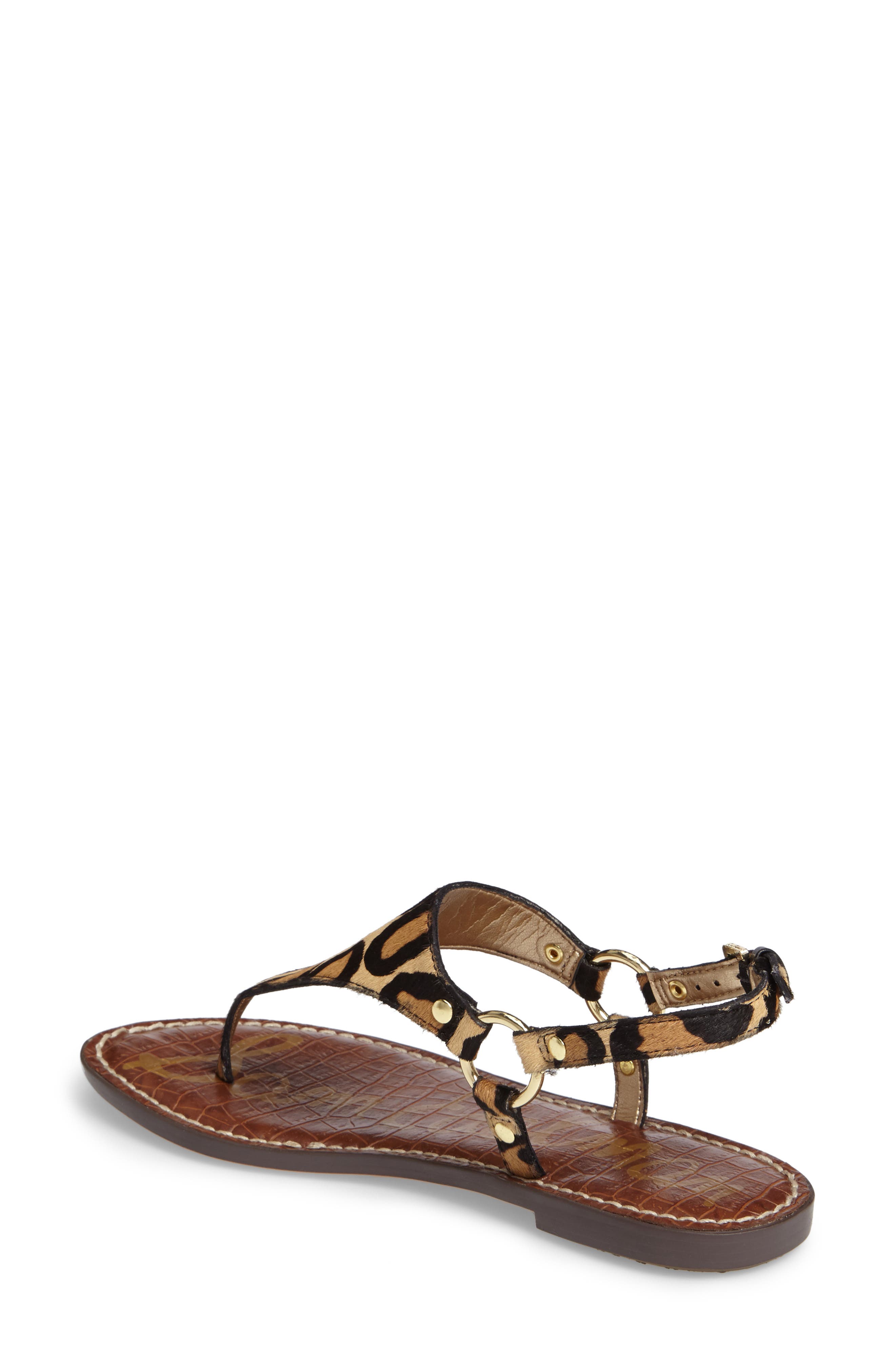 Greta Sandal, Alternate, color, NEW NUDE LEOPARD