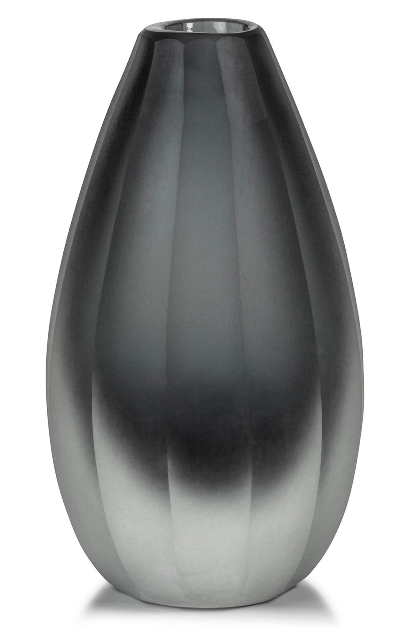 Zodax Milano Frosted Glass Vase