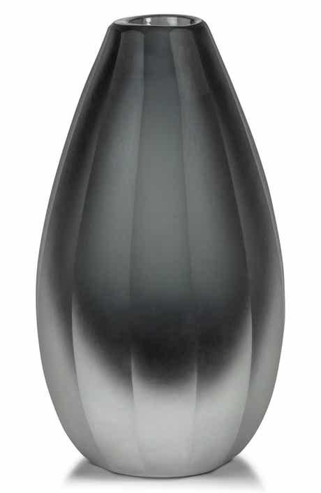 Zodax Milano Frosted Glass Vase