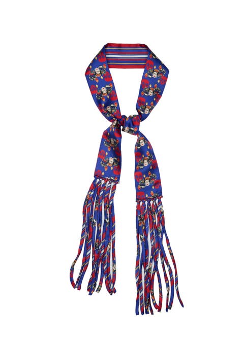 Stripe Mood Silk Bandana Scarf 26