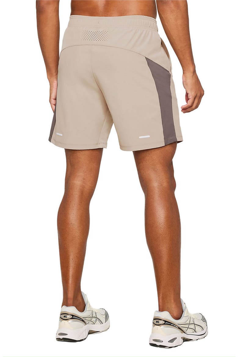 Men's The O2 Run Short 7in, Alternate, color, Brutalist Khaki / Taupe Slate