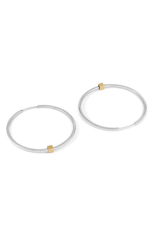Ivi Los Angeles Large Joia Slim Hoop Earrings