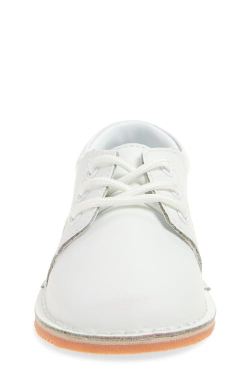 L'amour Tyler Lace-up Shoe In White