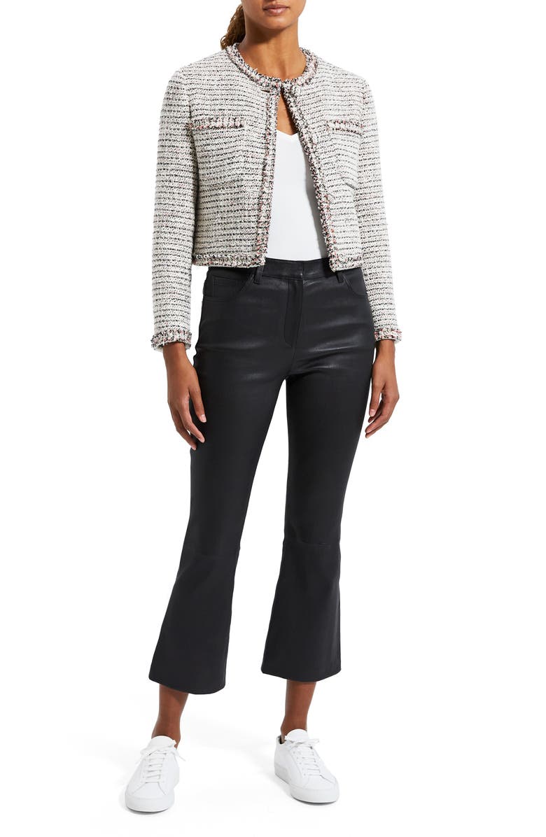 Theory Presto Crop Tweed Jacket, Alternate, color, 
