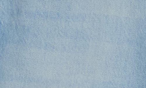 Mother The Spinner Zip Ankle Non-stretch Cotton Jeans In Blue