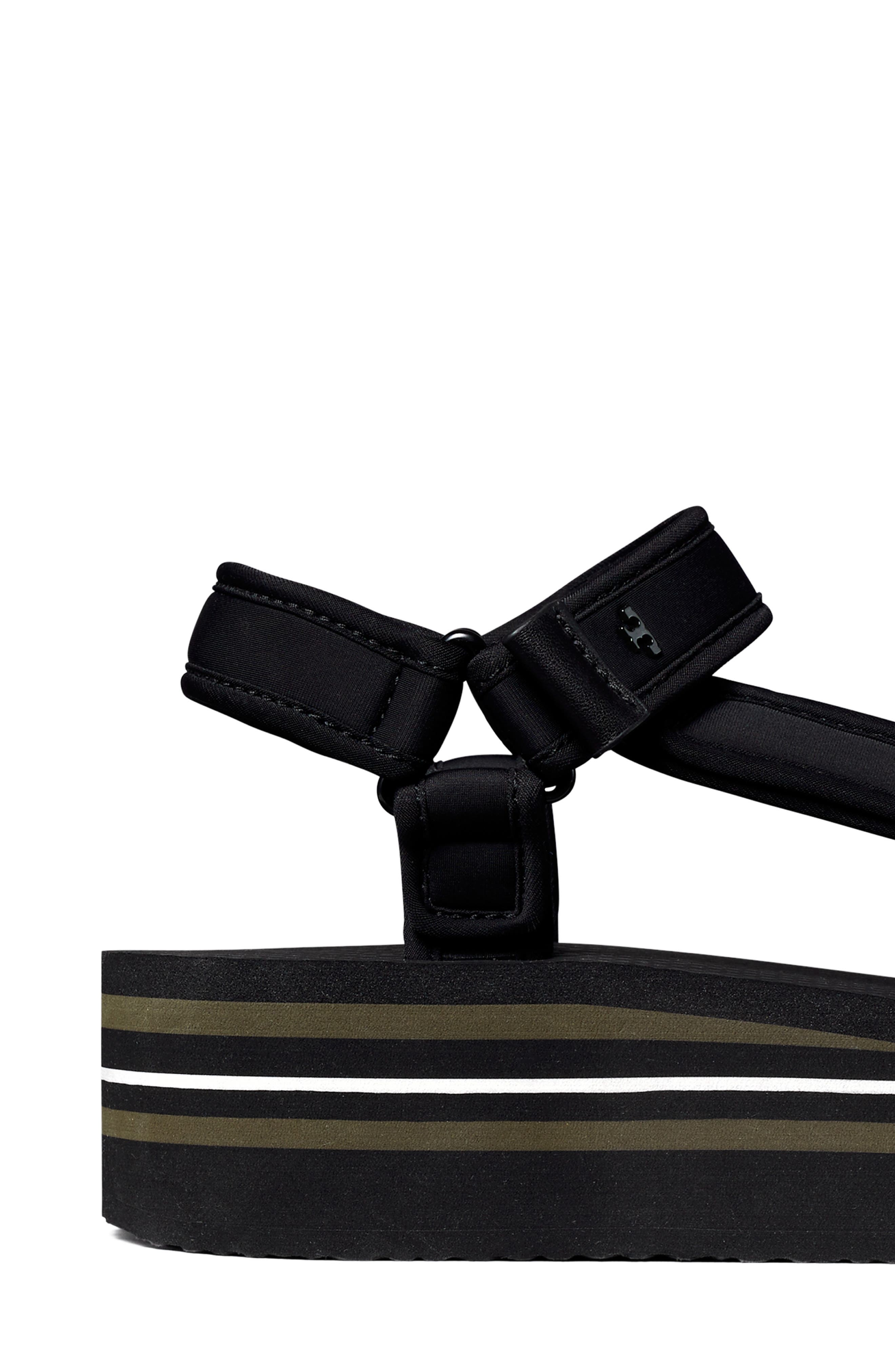 Tory Burch Sport Platform Sandal, Alternate, color, 