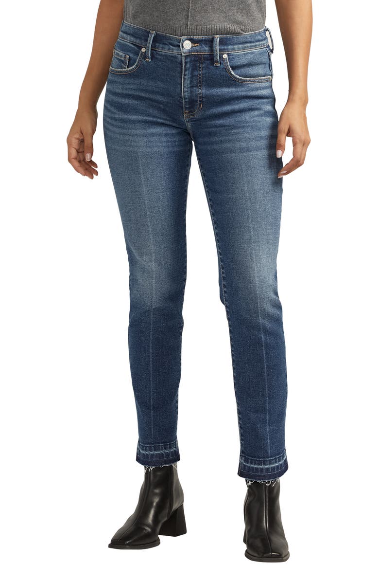 JAG Cassie Release Hem Ankle Straight Leg Jeans, Main, color, 