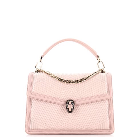 Serpenti Forever Shoulder Bag Quilted Leather Medium