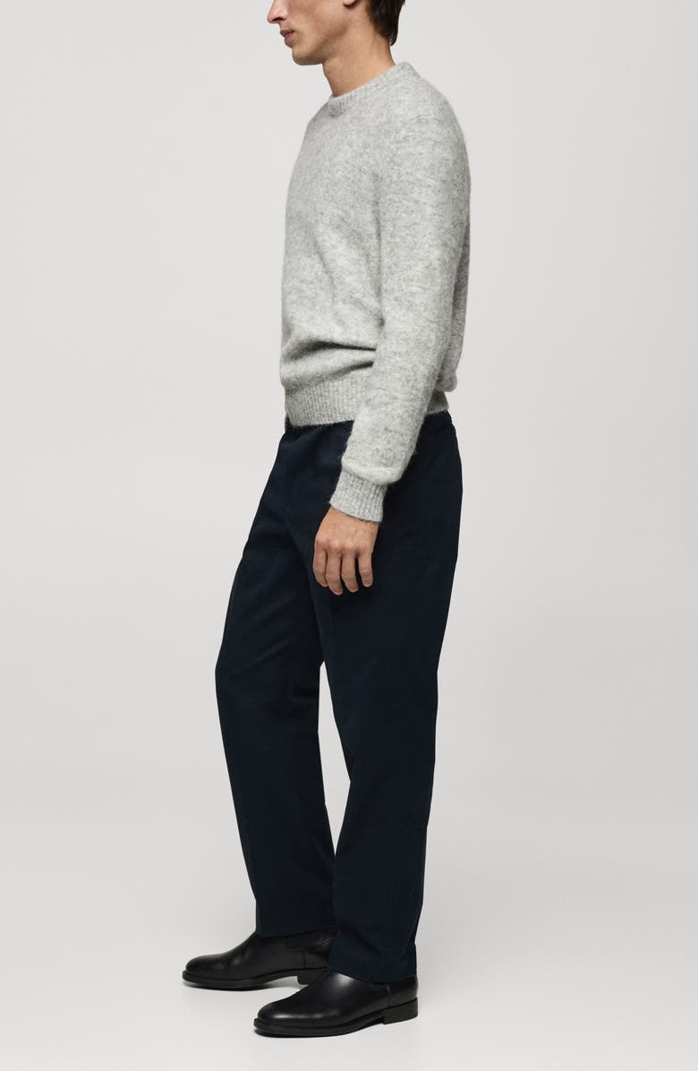 MANGO Crewneck Knit Sweater, Alternate, color, 