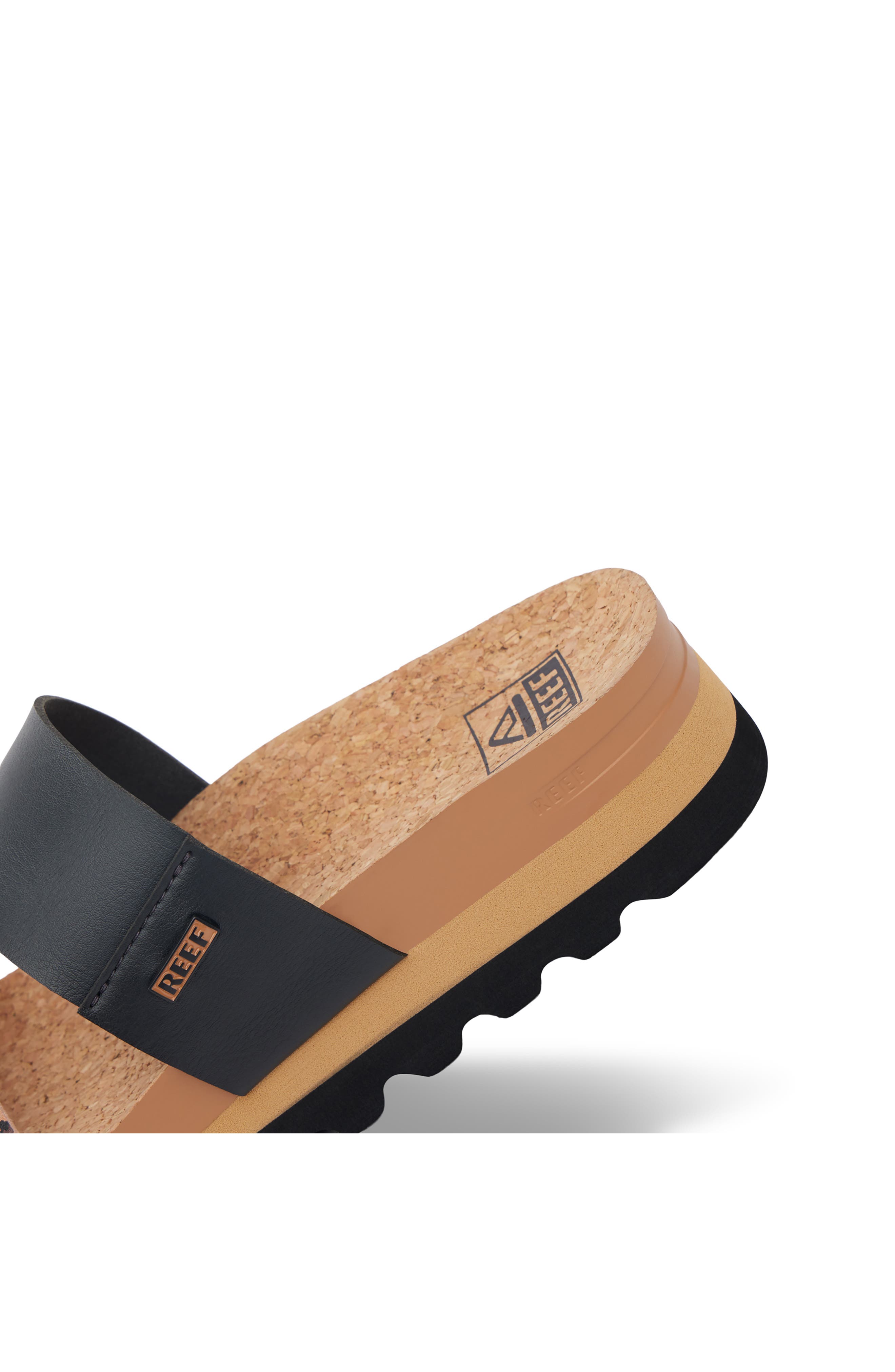 Reef Cushion Vista Hi Platform Slide Sandal, Alternate, color, 