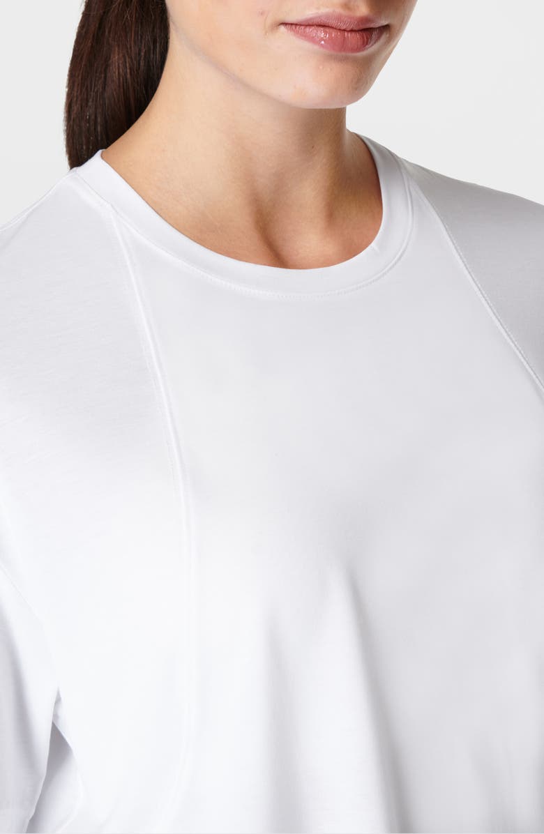 Sweaty Betty Relaxed Fit Draped T-Shirt, Alternate, color, 