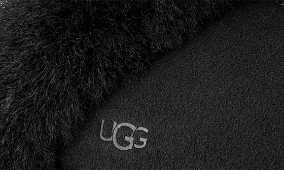 UGG® Kids' Disquette Genuine Shearling Trim Slipper — фото 8