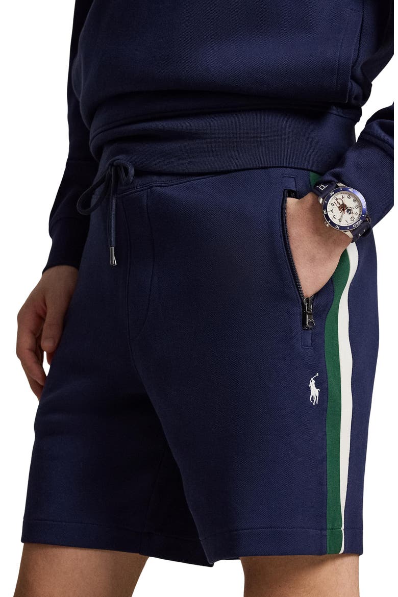 Double Knit Shorts, Alternate, color, NEWPORT NAVY