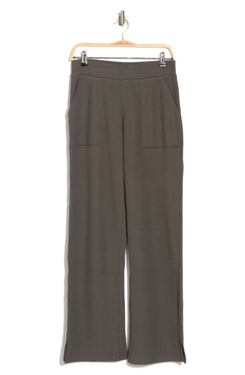 Z by Zella Reset Waffle Wide Leg Pants, Alternate, color, 