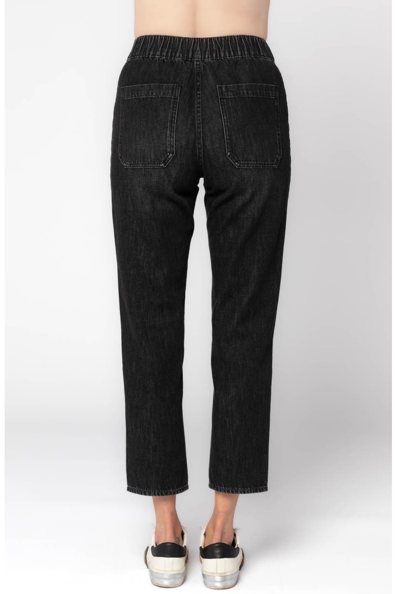 Elina Crop Jeans, Alternate, color, BLACK