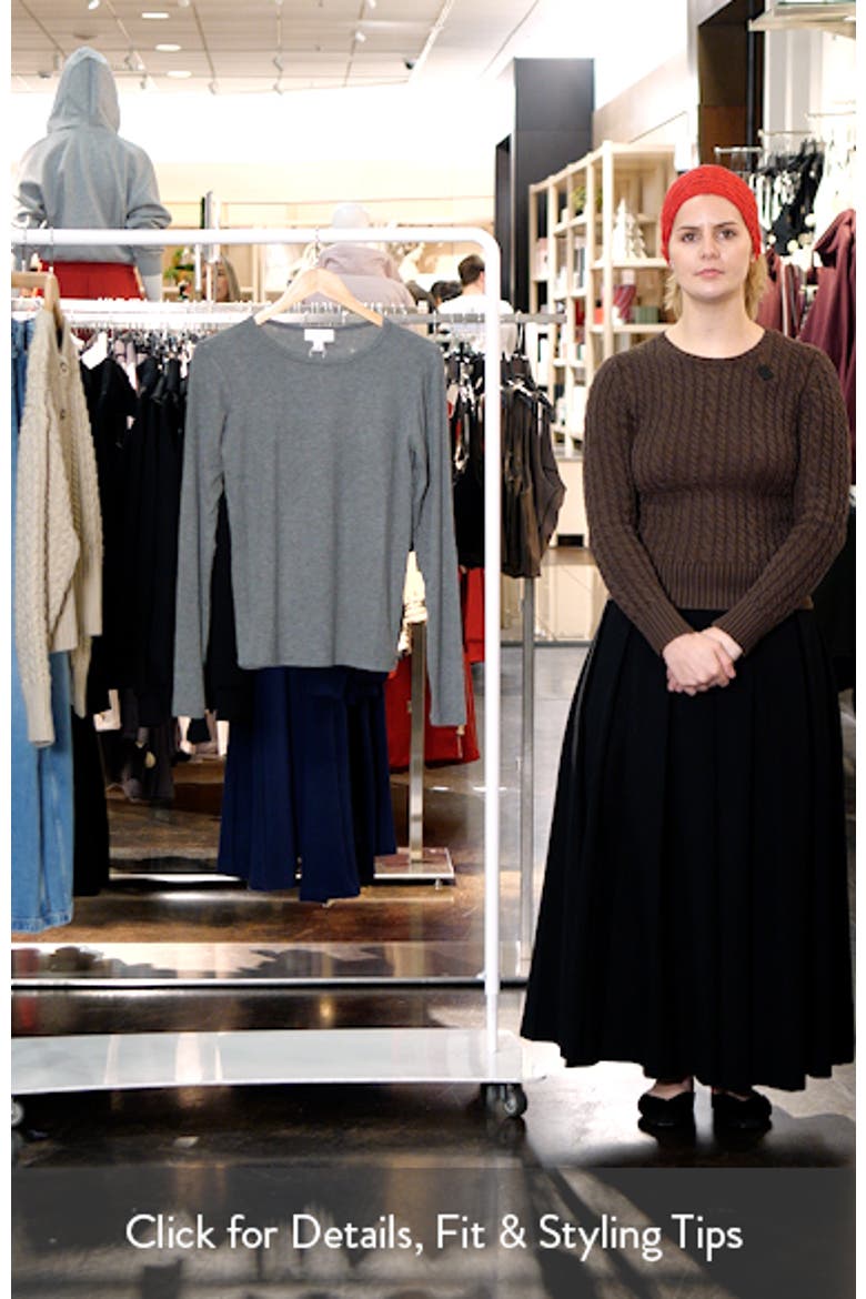 Long Sleeve Rib Top video